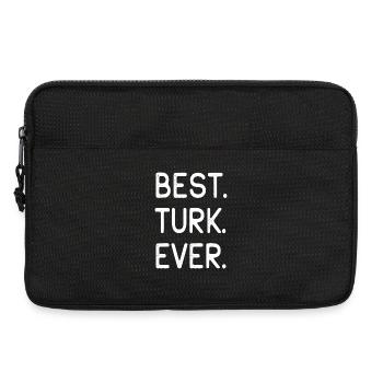 Bester Türke Aller Zeiten - Laptoptasche 13" - Schwarz - Vorne
