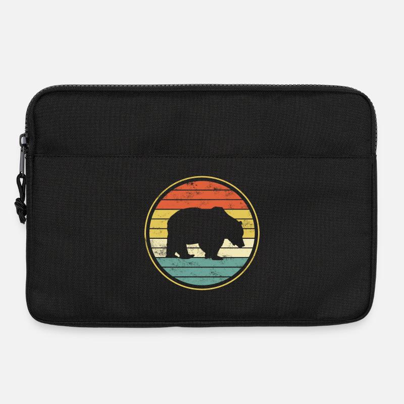Bär Bären - Laptoptasche 13" - Schwarz