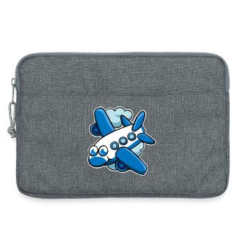 Avion - Sacoche pour ordinateur portable 13 pouces - gris chiné - Devant