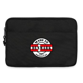 MADE IN DENMARK, Danemark Copenhague Scandinavie - Sacoche pour ordinateur portable 13 pouces - noir - Devant