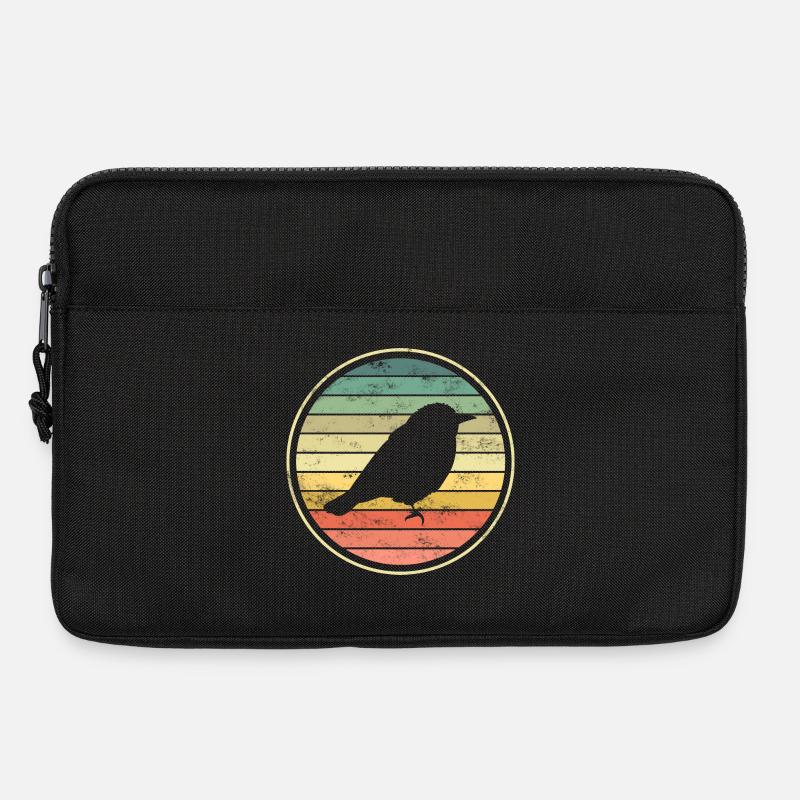Vogel Vögel - Laptoptasche 13" - Schwarz