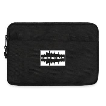 Birmingham Angleterre Voyage Souvenir Skyline Silhoue - Sacoche pour ordinateur portable 13 pouces - noir - Devant