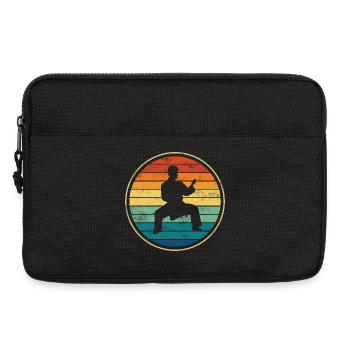 Karate Kampfsport - Laptoptasche 13" - Schwarz - Vorne