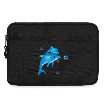 Dolphin - Laptop bag 13" - black - Front