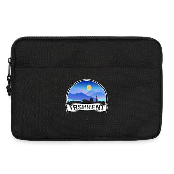 Tachkent Ouzbékistan Skyline Vintage Sunset Voyage - Sacoche pour ordinateur portable 13 pouces - noir - Devant