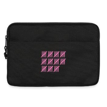 55. Geburtstag Strichliste 55 Jahre alt - Laptoptasche 13" - Schwarz - Vorne