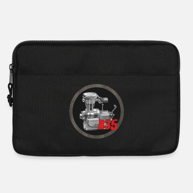 EMW R35 Oldtimer Motorrad - Laptoptasche 13" - Schwarz