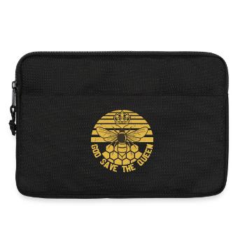 God Save The Queen Beekeeper Honey Bee - Sacoche pour ordinateur portable 13 pouces - noir - Devant