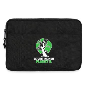 Baum Mutter Erde Planet Umwelt Statement - Laptoptasche 13" - Schwarz - Vorne