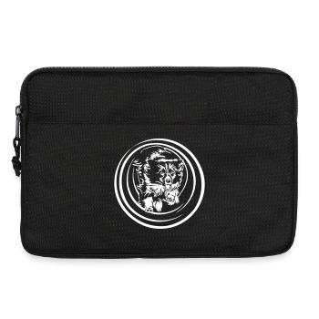 Border Collie « Black Edition » - Sacoche pour ordinateur portable 13 pouces - noir - Devant