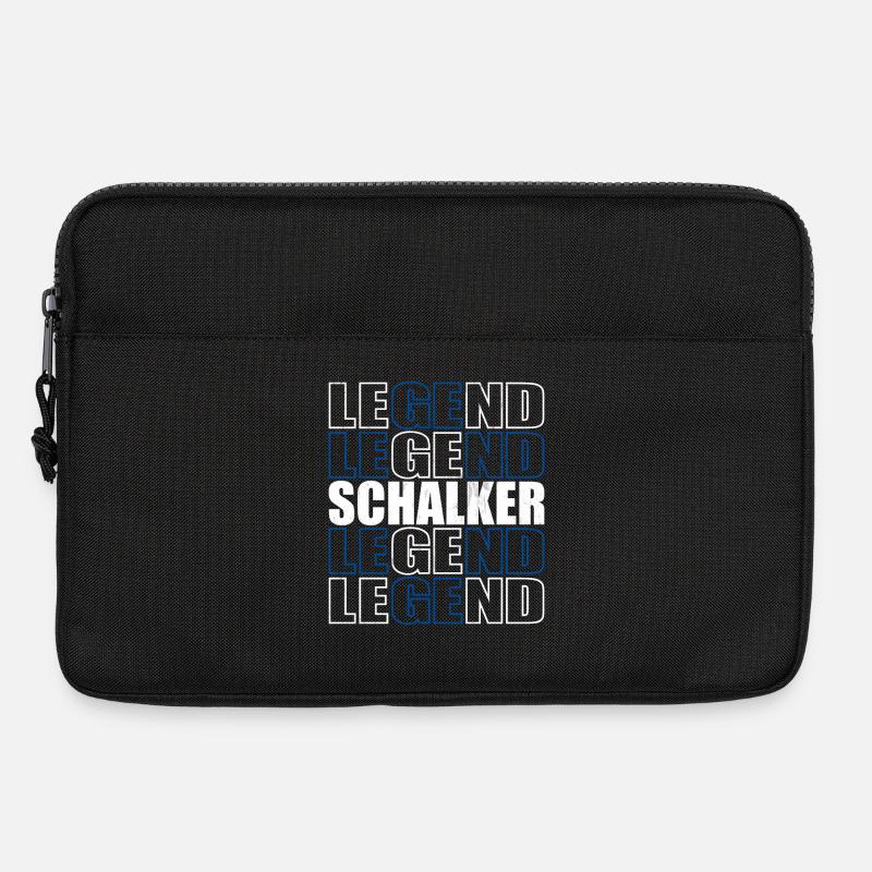 Schalker Legend | Gelsenkirchen Schalke Geschenk - Laptoptasche 13" - Schwarz
