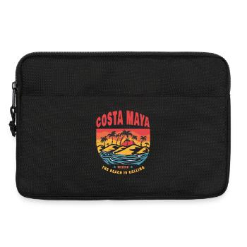 Costa Maya Mexiko Beach - Laptoptasche 13" - Schwarz - Vorne