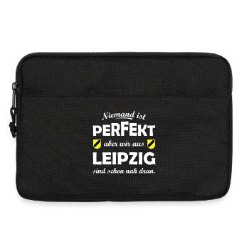 Leipzig Perfekt - Laptoptasche 13" - Schwarz - Vorne