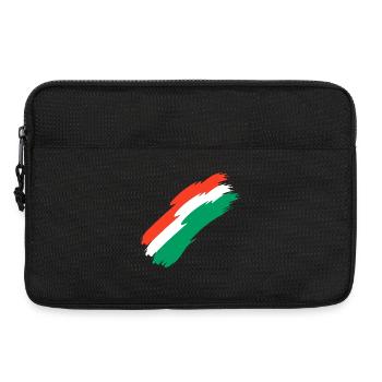 Couleurs du drapeau d’Oman - Sacoche pour ordinateur portable 13 pouces - noir - Devant