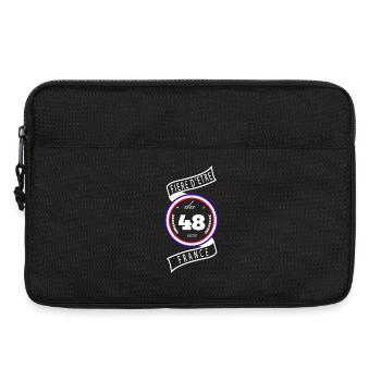 Fière D'être Du 48 Lozère France - Sacoche pour ordinateur portable 13 pouces - noir - Devant