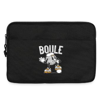 Tenue de pétanque boule pour boule bouler - Sacoche pour ordinateur portable 13 pouces - noir - Devant