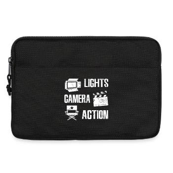 Filmemacher - Laptoptasche 13" - Schwarz - Vorne