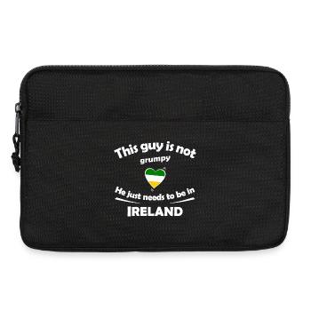Holidays in Ireland - Laptop bag 13" - black - Front