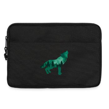 Climate Change Environmental Protection Wolf - Laptop bag 13" - black - Front