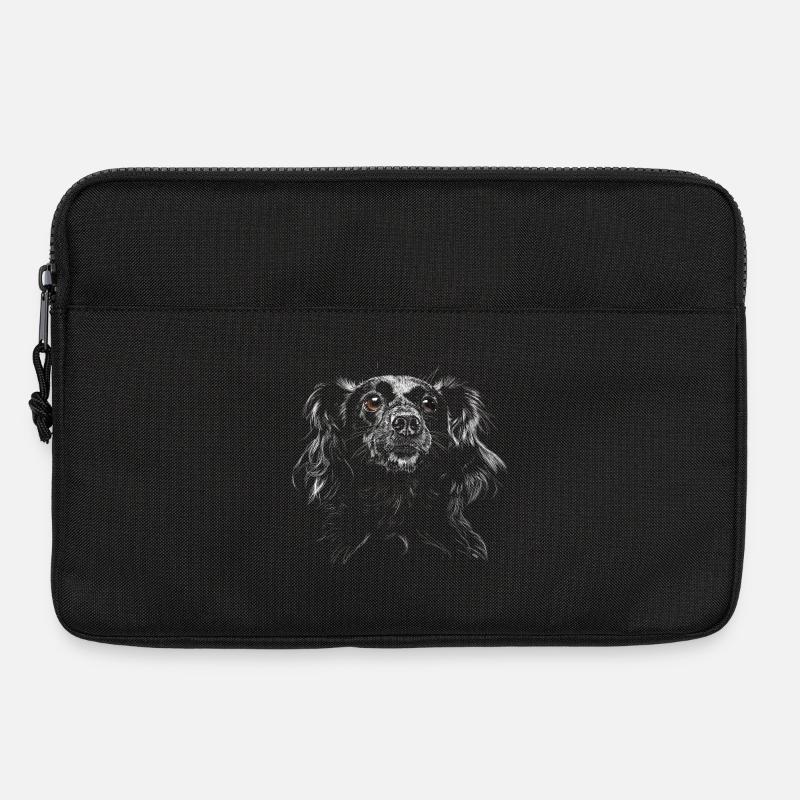 Hund - Laptoptasche 13" - Schwarz