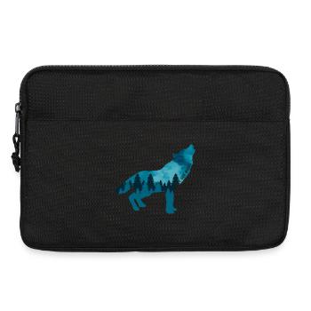 Climate Change Environmental Protection Wolf - Laptop bag 13" - black - Front
