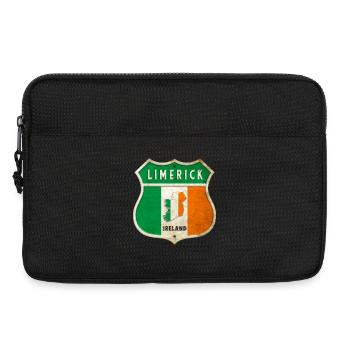 Limerick Ireland Coat of Arms Flags Design - Laptop bag 13" - black - Front