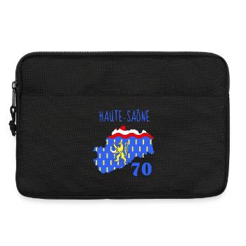 Haute-Saône - Sacoche pour ordinateur portable 13 pouces - noir - Devant