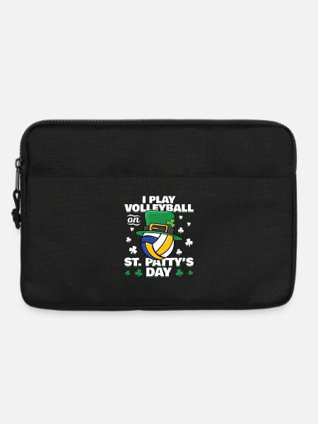St. Patrick's Day Volleyball - Laptoptasche 13" - Schwarz