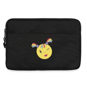 Powergirly - Laptoptasche 13" - Schwarz - Vorne