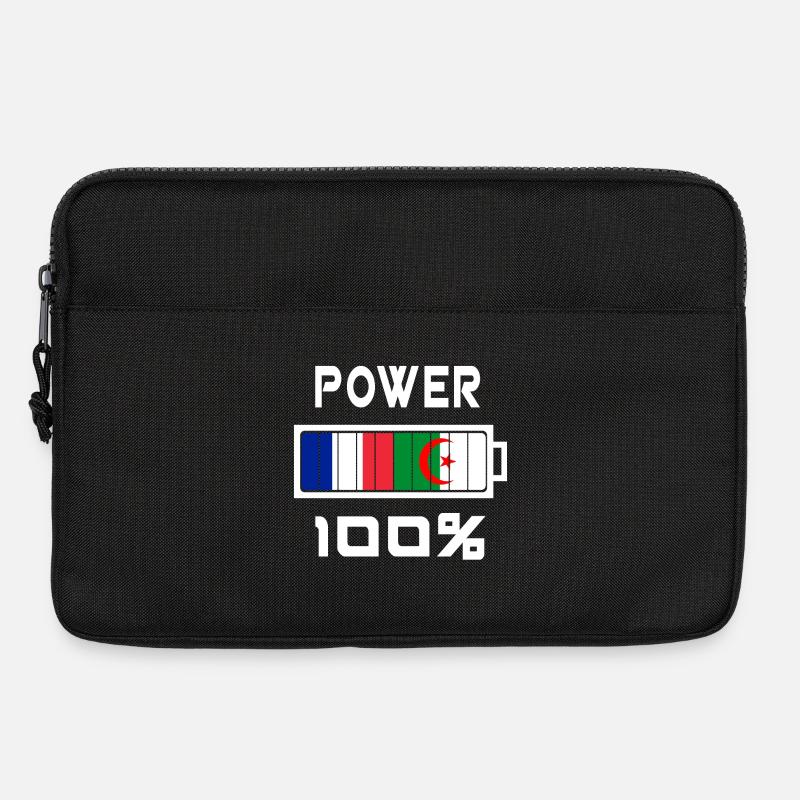 Algerien und Frankreich machen 100% - Laptoptasche 13" - Schwarz