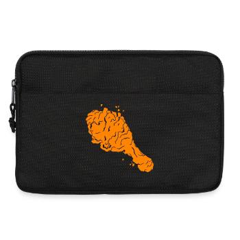 poulet frit - Sacoche pour ordinateur portable 13 pouces - noir - Devant