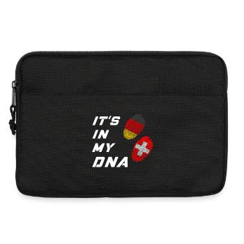 In my DNA Germany and Switzerland - Laptop bag 13" - black - Front