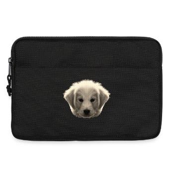 goldie gesicht, hundeliebhaber geschenke - Laptoptasche 13" - Schwarz - Vorne