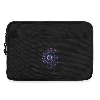 Mandala - Sacoche pour ordinateur portable 13 pouces - noir - Devant