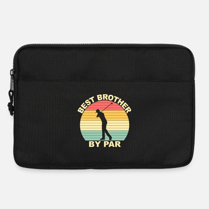 Best Brother By Par - Golfen - Laptoptasche 13" - Schwarz