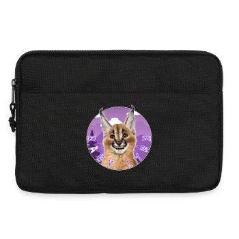 Luchsbaby - Ein Blickfang, der es wert ist - Laptoptasche 13" - Schwarz - Vorne