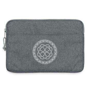 Celtic Knot - Laptoptasche 13" - Grau meliert - Vorne