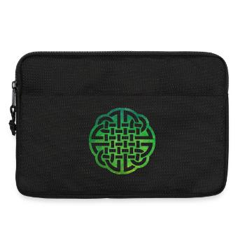 Nœud celtique - Sacoche pour ordinateur portable 13 pouces - noir - Devant