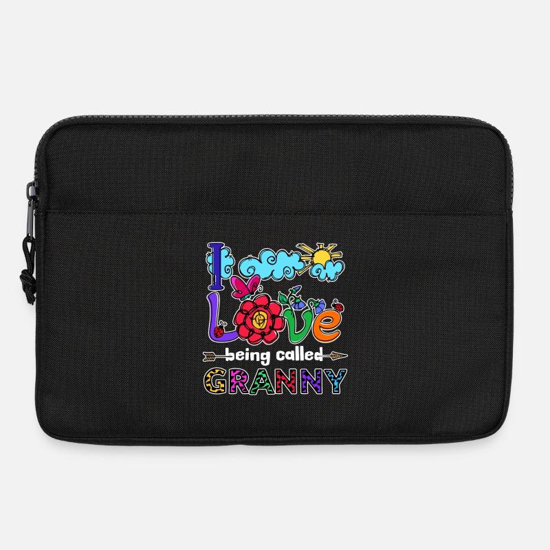 Cool Statement Seniorin Großmutter Oma Superoma - Laptoptasche 13" - Schwarz