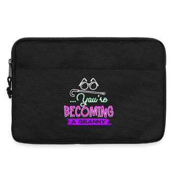Glückwunsch Großmutter Oma Statement Brille - Laptoptasche 13" - Schwarz - Vorne