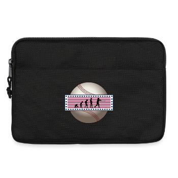 EVOLUTION BASEBALL SPORT USA GESCHENK - Laptoptasche 13" - Schwarz - Vorne