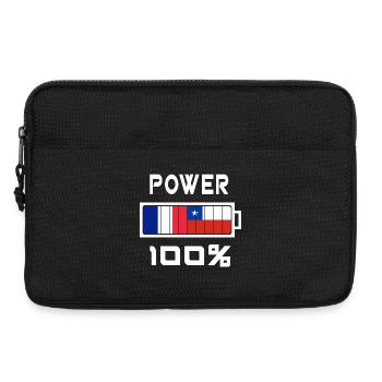 Chili et France Power 100 % - Sacoche pour ordinateur portable 13 pouces - noir - Devant