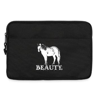 Icelandic Horses Arab Icelandic Saying Horses - Laptop bag 13" - black - Front
