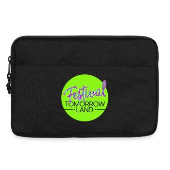 Festival Tomorrowland - Néon - Sacoche pour ordinateur portable 13 pouces - noir - Devant