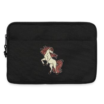 Trot Horses Gallop Icelandic Horses Riding Horse Fan - Laptop bag 13" - black - Front