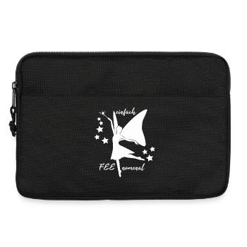 einfach feenomenal Fee Elfe Sterne Geschenkidee - Laptoptasche 13" - Schwarz - Vorne