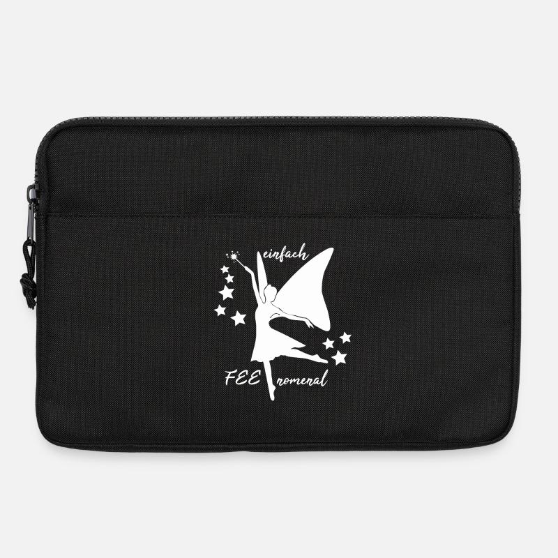 einfach feenomenal Fee Elfe Sterne Geschenkidee - Laptoptasche 13" - Schwarz