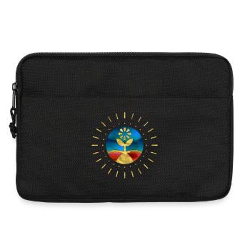 Flower Sun Fun - Laptoptasche 13" - Schwarz - Vorne