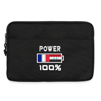 Iraq and France are in power - Laptop bag 13" - black - Front