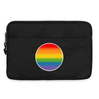 LGBT Regenbogen LGBT lgbtqi queer - Laptoptasche 13" - Schwarz - Vorne